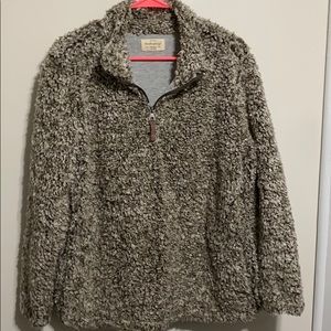 Brown and cream size large weatherproof Sherpa